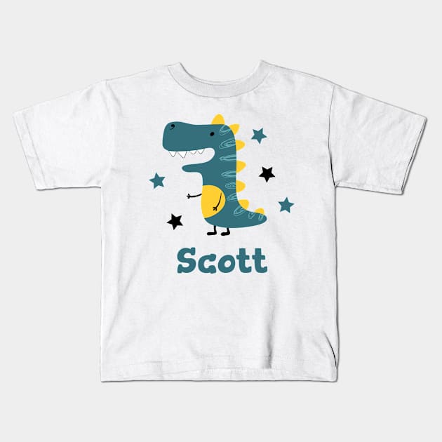 Scott Kids T-Shirt by LeonAd